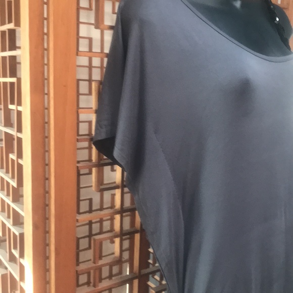 Rhapsody gray shirt with one jeweled strap size XL - Picture 3 of 5